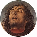 BELLINI GIOVANNI (1426-1516) - Morte del Battista. (1464-1468)